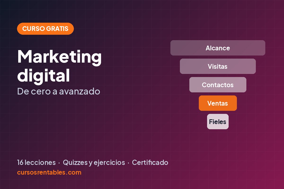 Curso de marketing digital gratis: de cero a avanzado